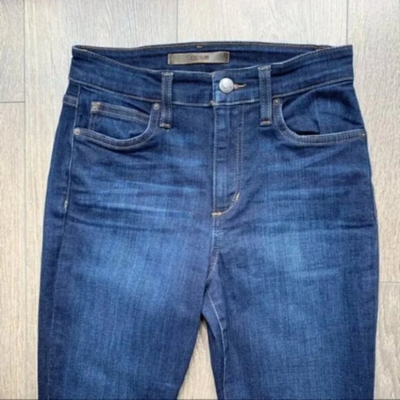 Anthropologie Joe’s Jeans Women’s Skinny Jeans Flawless Charlie High Waist Dark - Picture 4 of 16